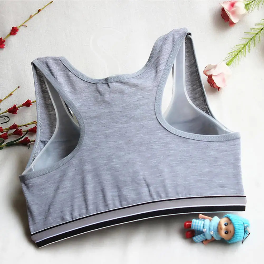 Bounce Control Sports Bra — Push-Up Jogging & Yoga Tank