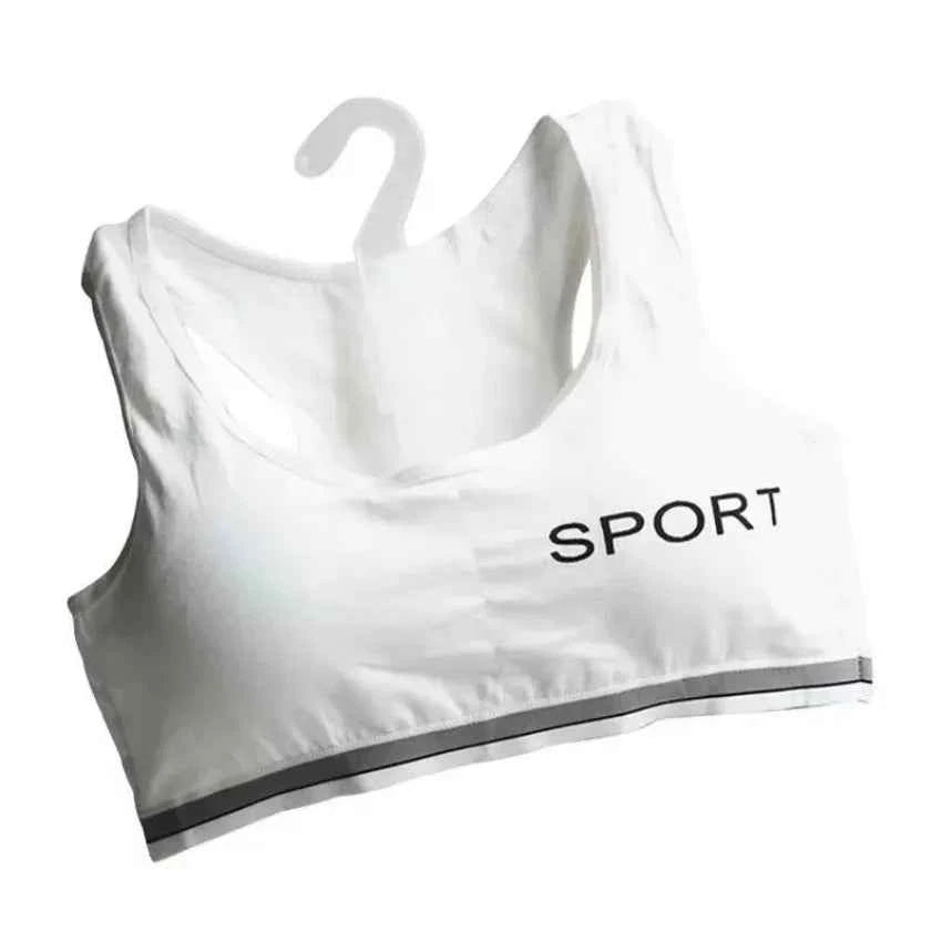 1 Pcs Children Student Teenagers  Lingerie Brassiere Sport Maiden Girl Comfy Underwear BraTeen Top Bras Bralette