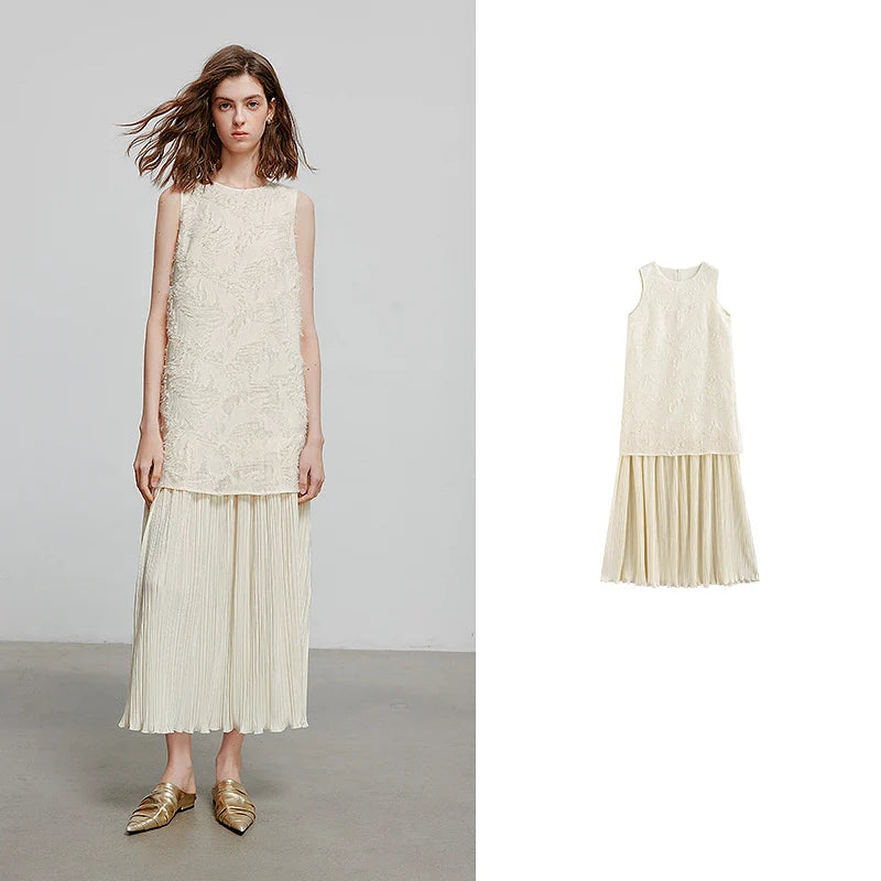 Elegant Summer Midi Dress — Women’s Casual Party Dress