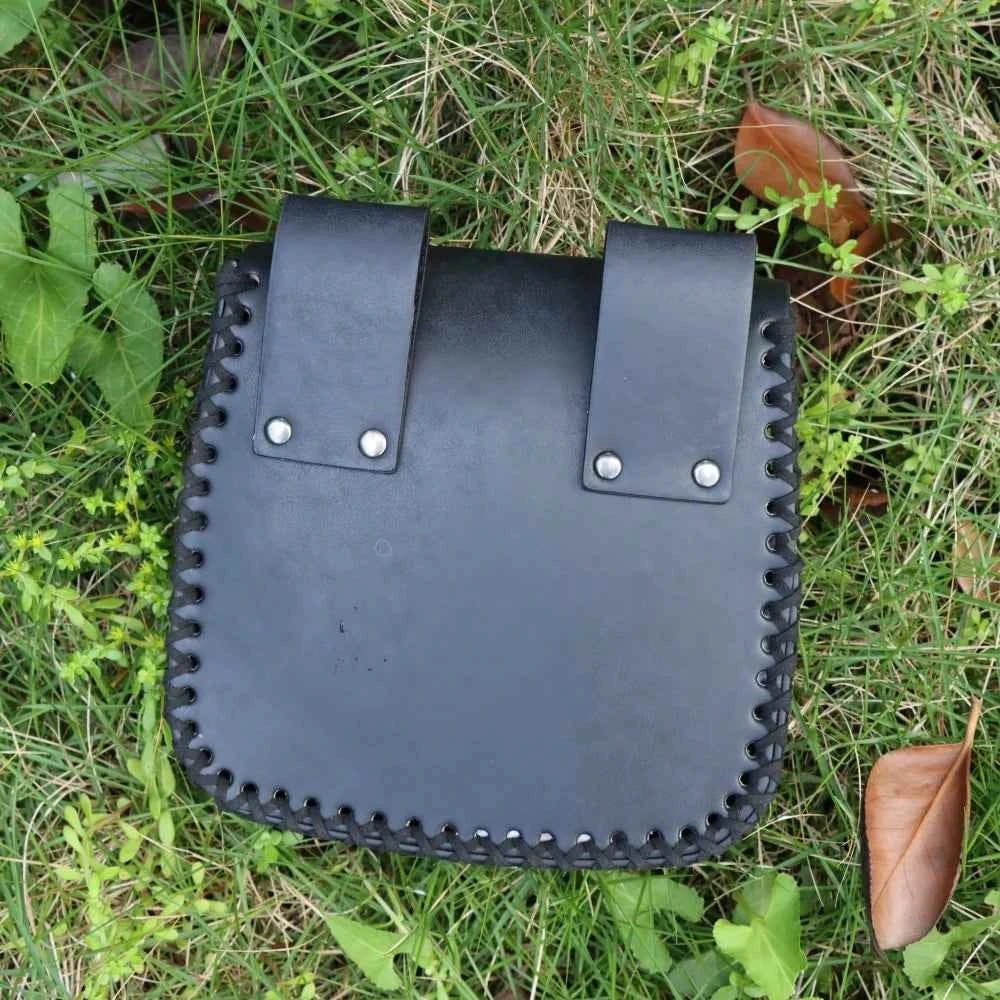 Medieval Retro Waist Bag Viking Style Hanging Belt Coin Purse Knight Fanny Pack Portable Men Women Money Pouch Costume Props
